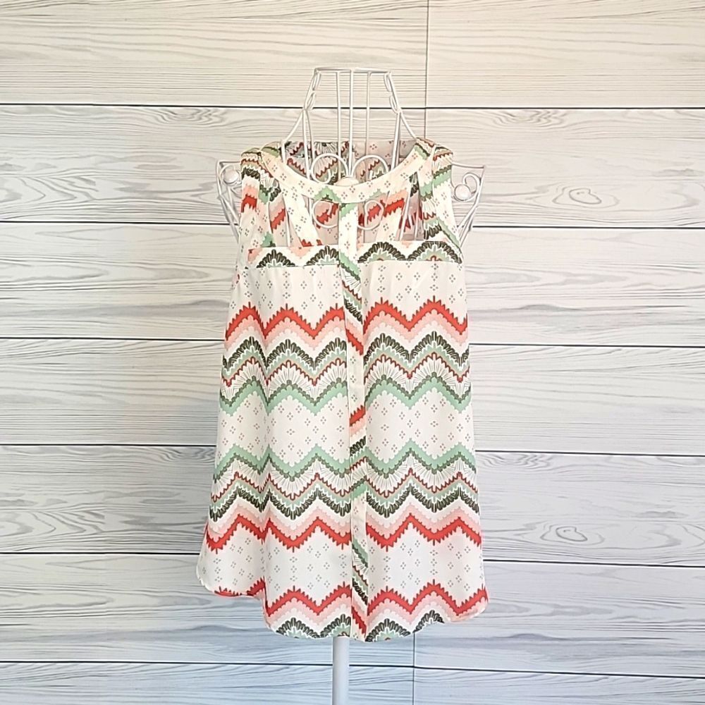 NWT Candies sleeveless summer blouse Women's Size XS